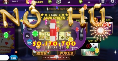 Nổ hũ mini poker – Trải nghiệm đỉnh cao giải trí online